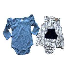 NWT Kate Quinn Organics Romper Bundle Size 18-24mos